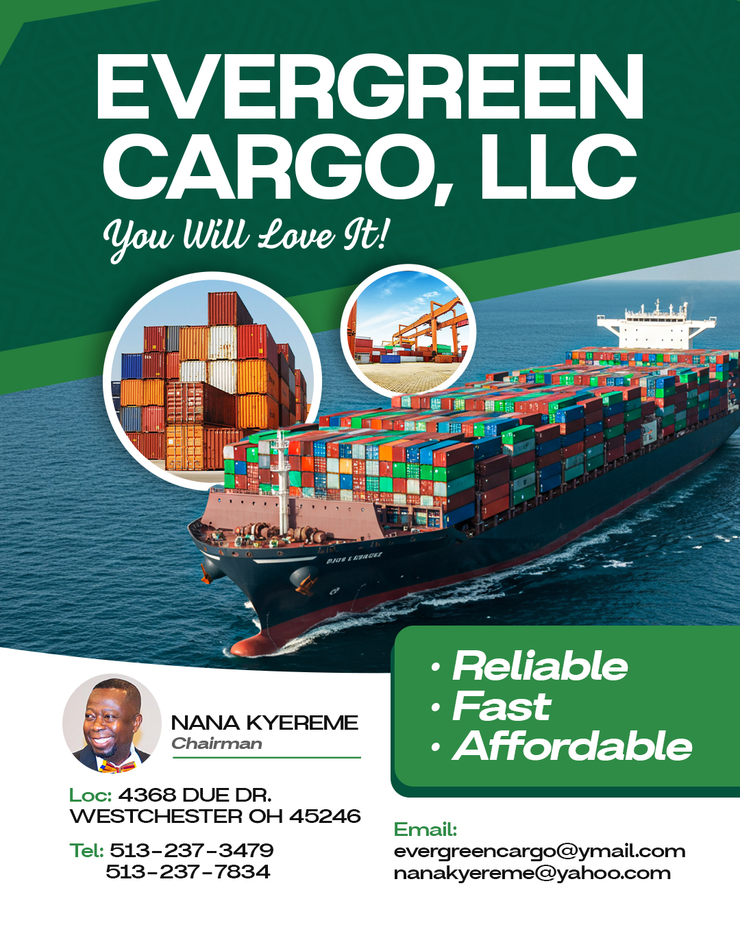 Evergreen Cargo LLC