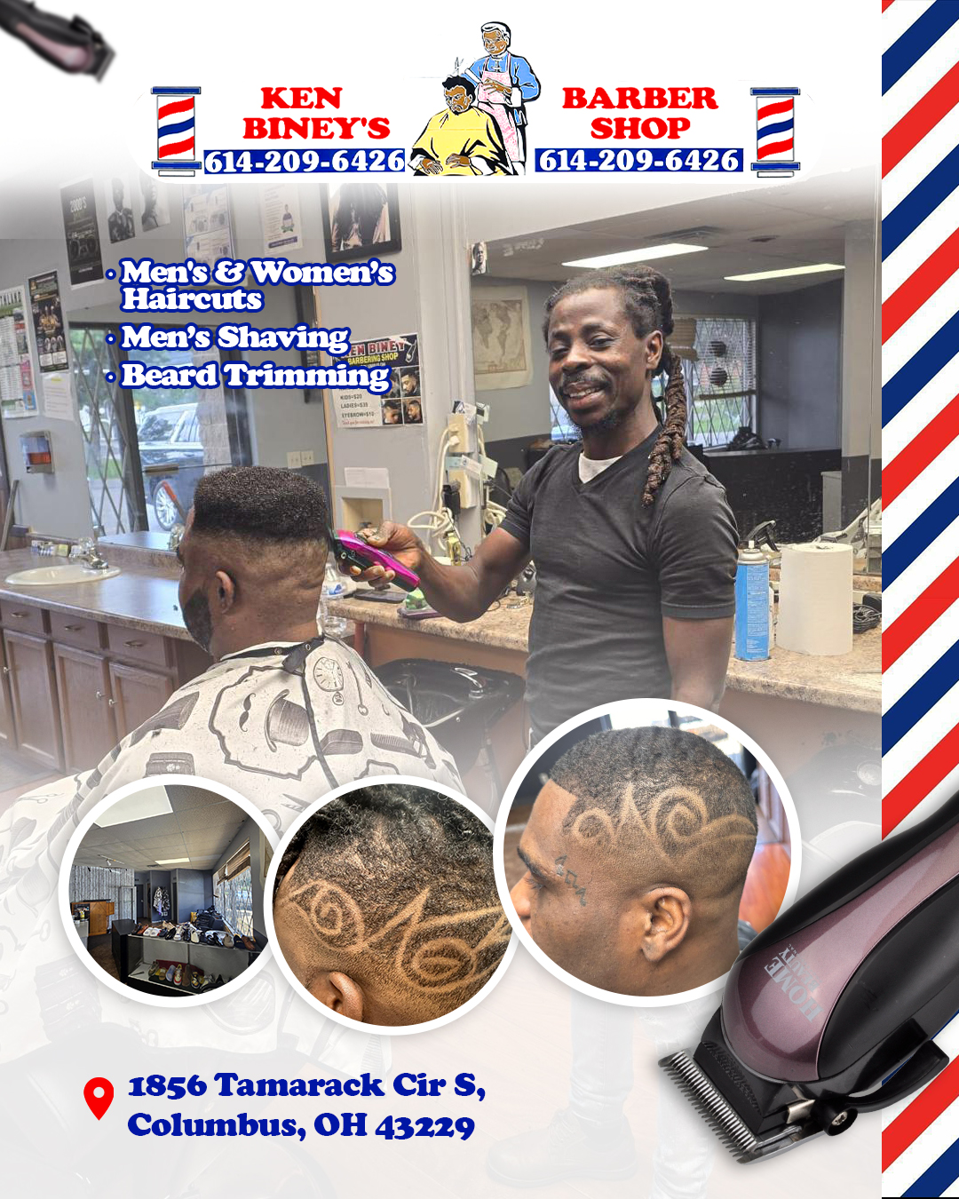 Ken Biney’s Barber shop2